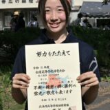 理学療法士のパーソナルトレーニングでインターハイ全道1位を達成した白樺高校陸上部の山根楓來選手・帯広のパーソナルトレーニングジムJuntos